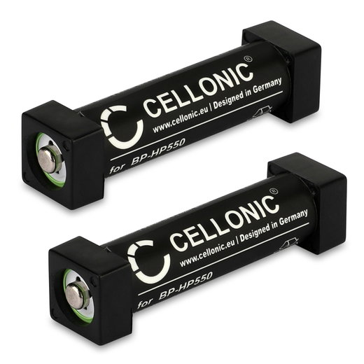 2x CELLONIC BP-HP550,1-756-316-21 Ersättningsbatteri för Sony MDR-RF800, -RF820, -RF885, MDR-RF920, -RF925 headset / hörlurar med 700mAh, 1.2V - reservbatteri
