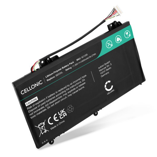 Batería HP para ordenador portátil HP Pavilion 14-al000 / 14-al100 Series, SE03XL 3400mAh 11.55V  de subtel