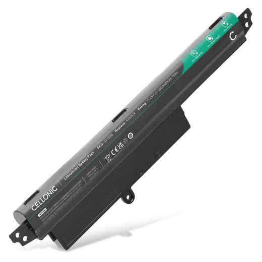 Akku tietokoneeseen ASUS Vivobook F200M, F200MA, X200M, X200MA, X200CA, A31N1302 11.25V 2200mAh tuotemerkiltä CELLONIC
