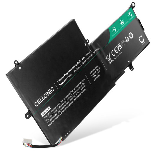 Batterie pour HP Spectre 13, Spectre x360 13, Spectre Pro x360 G1 & G2, PK03XL, PK03056XL 11.4V 4800mAh de CELLONIC
