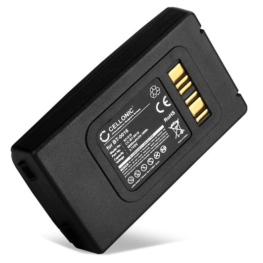 Batterie pour terminal d'inventaire Datalogic Skorpio X3, Datalogic Skorpio X4 - ref BT-0016, BT-0015, 94ACC0046 (6800mAh) Batterie de remplacement