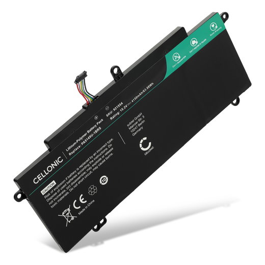 Batería Toshiba para ordenador portátil Toshiba Tecra Z40-A, Z40-B, Z40-C, Z40T-A, Z40T-C, Z50-A, PA5149U-1BRS 4150mAh 15.2V  de CELLONIC