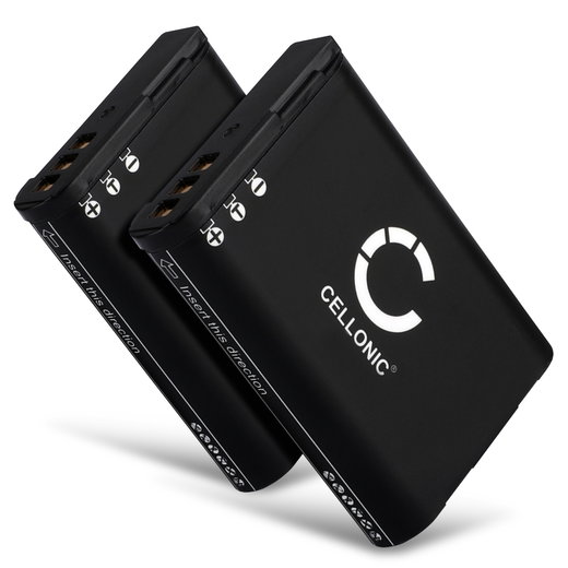 2x Batteria per Nikon Coolpix B700, Coolpix P600, Coolpix P610, Coolpix P900, Coolpix S810c EN-EL23 (1600mAh, 3.6V - 3.7V) marca CELLONIC