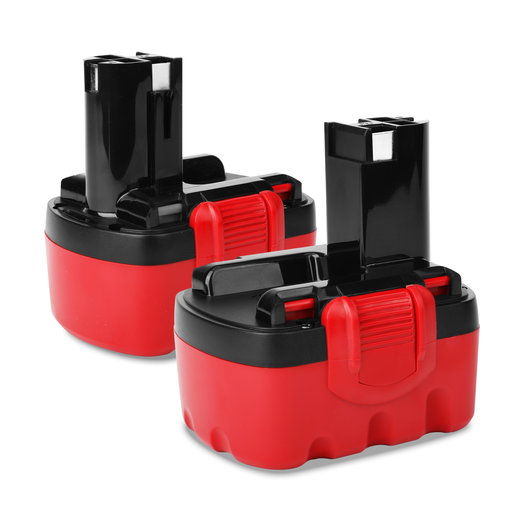 2x Akku työkaluun Bosch PSR14.4, PSR 1440, ART26 Easytrim, PSR 14.4ve-2 - 2607335711, BAT140, 2607335685, 2607335686, 2607335432 vaihtoakku, 14.4V, 3Ah, NiMH