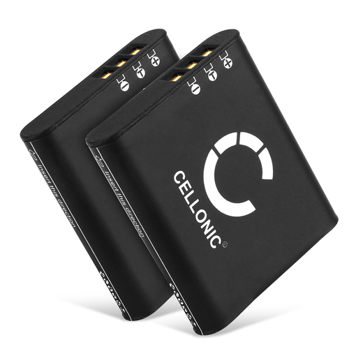2x Batteri till Olympus DS-9000; DS-9500; OM System TG-7; SH-50 Li-90B Li-92B (1100mAh, 3.6V) från CELLONIC