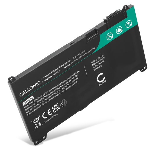 Akku für HP ProBook 450 G5, 470 G5, 430 G5, 440 G5, 450 G4, 430 G4, Thin Client Mt21, Mt20, RR03XL, 2SS93UT Laptop - 3500mAh 11.4V 