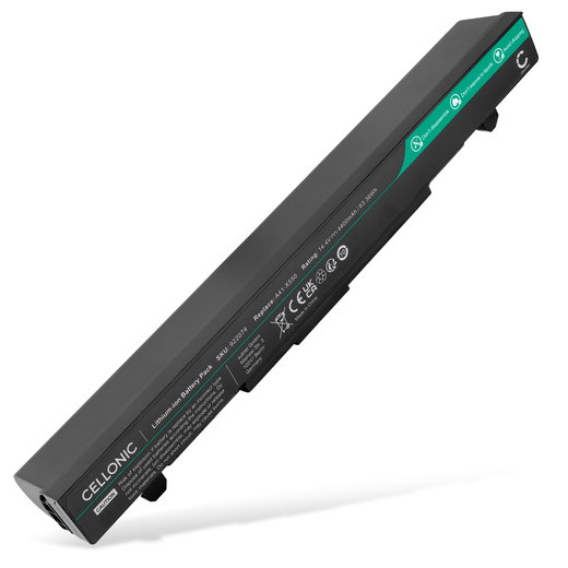 Batteri för ASUS X550C, R510C, F550CC, F552C, X552C, F550C, R510L, F550L, R510J, A450C 14.4V - 14.8V 4400mAh från CELLONIC
