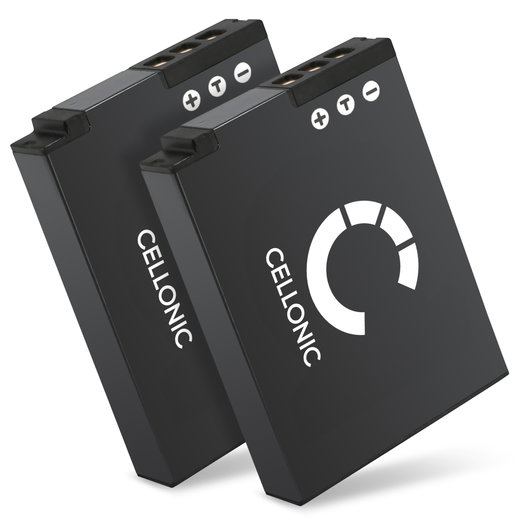 Pack 2 Batteries EN-EL12 capacité 1100mAh pour appareil photo Nikon Coolpix A900