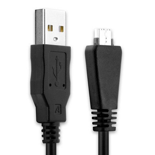 USB Kabel voor Sony DSC-HX9V HX100V -HX7V DSC-W350 -W570 DSC-H70 W350 W380 W560 W570 W580 W750 DSC-WX7 -WX9 DSC-TX10 TX100 TX20 -TX5 -TX55 DSC-T99 - 1m VMC-MD3 USB Oplaadkabel Camera foto PVC Datakabel zwart