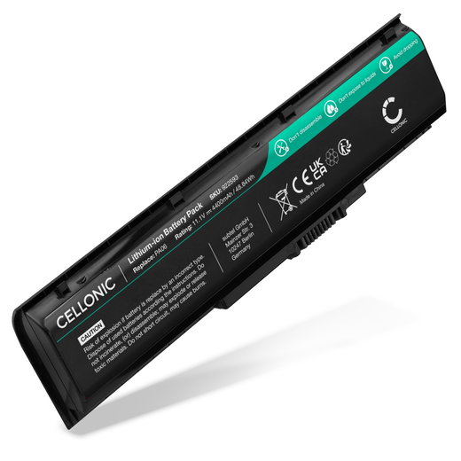 Batería HP para ordenador portátil HP Pavilion 17-AB, Omen 17-W, PA06, PA06062 4400mAh 11.1V  de CELLONIC