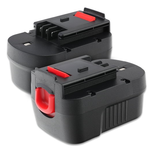 2x CELLONIC A14, A1714, A9251, A144, A14F, A14NH batteri för Black & Decker RD1440K, AST214XC, BDG14SF, BDGL1440, BDGL14K-2, CD142SK trådlösa verktyg med 14.4V, 3Ah och NiMH