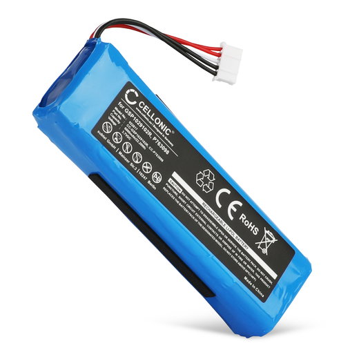 Batterie JBL Charge 2, Charge 2 Plus, Charge 3 (2015) GSP1029102 (6000mAh, 3.7V) de CELLONIC