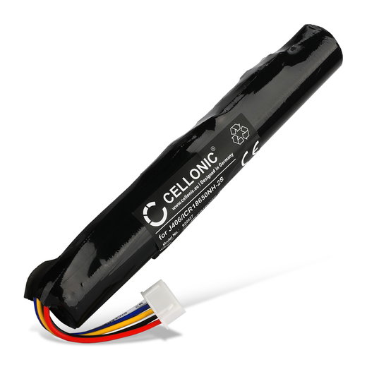 Batteria J406/ICR18650NH-2S per Bang & Olufsen BeoLit 15 BeoLit 17 BeoPlay A2 ricambio da 3400mAh per cassa bluetooth altoparlante speaker senza fili
