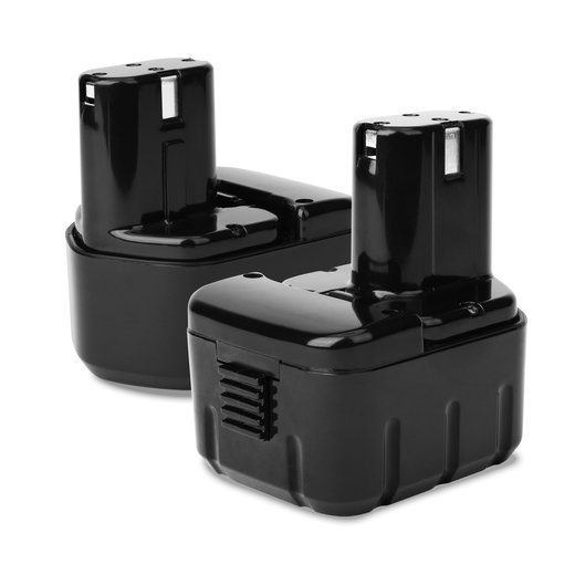 2x Akku työkaluun Hitachi DS 12DVF3, UB 12DL, DS 12DVF, CR 10DL, UB 12D, EB1214S, EB1220BL, BCC1215 3300mAh NiMH tuotemerkiltä CELLONIC