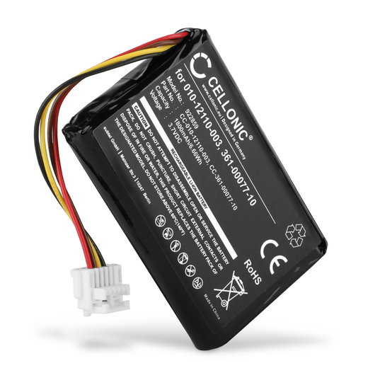 1x Akku navigaattoriin Garmin Zumo 590LM, 595LM, 595, 590, 010-01603-10 - 1800mAh tuotemerkiltä CELLONIC