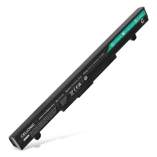 Battery for ASUS GL552VW, ZX50, ROG GL552JX, GL552VX, ZX50J, ZX50JX, ROG FX-PLUS, A41N1424 15V 2200mAh from CELLONIC
