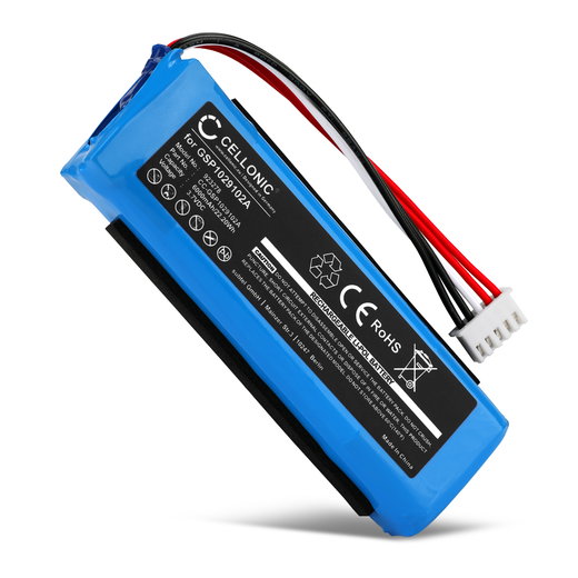 Batteri kompatibelt med JBL Charge 3 (2016) GSP1029102A - Version 2 (6000mAh, 3.7V) från CELLONIC