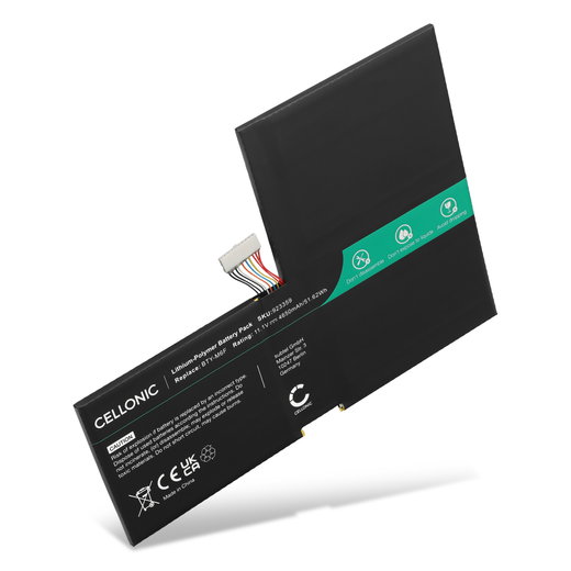 Batterie pour MSI GS60 6QE, GS60 2QE, GS60 2PE, GS60 6QC, PX60 6QE, GS60 2PC, GS60 2PL 11.1V 4650mAh de CELLONIC