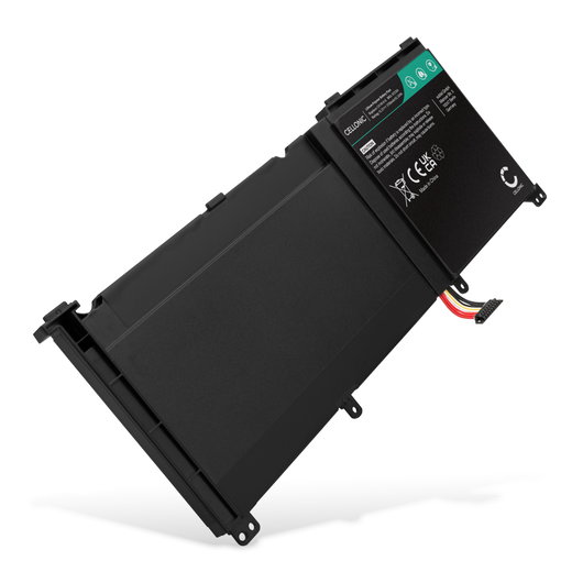 Batteri för ASUS Zenbook UX501VW, Zenbook UX501JW, G501J, N501JW, N501J, G501JW, C41N1416 15.2V 3700mAh från CELLONIC
