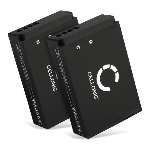 2x LP-E12 Ersatz Akku für Canon EOS M50, EOS M100, EOS 100D, PowerShot SX70 HS - Kamera Ersatzakku - Kameraakku 820mAh, Batterie