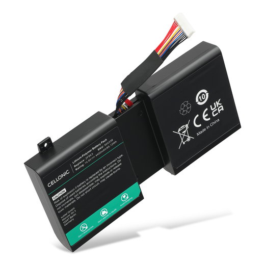 Batterie pour Dell Alienware 17, Alienware 18, M18x R3, M17X R5, 2F8K3, 0KJ2PX, G33TT, KJ2PX 14.8V 4400mAh de CELLONIC