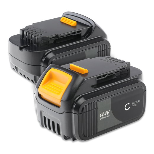 2x Akku työkaluun Dewalt DCR020, DCR027, DCV82, DCR017,DCD730, DCR019 - DCB142,DCB141, DCB140 vaihtoakku, 14.4V, 4Ah, Li Ion