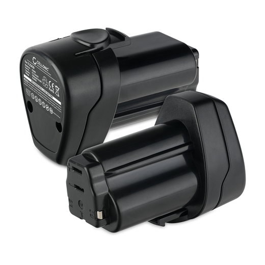 2x Batterij compatibel met Metabo Powermaxx BS/ BS Basic/ BS Quick/ BS Quick Pro/ ASE, KPA 10.8 600 - 6.25439, 625439000 1.5Ah vervangende accu reservebatterij extra energie