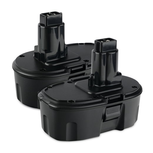 2x Batterie DC9096, DE9039, DE9095, DE9096, DE9098, DE9503 3Ah pour Dewalt DC390, DC925, DC385, DW936, DW97, DC020, DC212, -