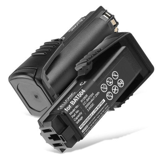 2x Akku für Bosch GSR Mx2Drive, GSR Prodrive, PS10, SPS10, SPS 10-2, 36019A2010, BAT504 3.6V 2000mAh Li Ion von CELLONIC