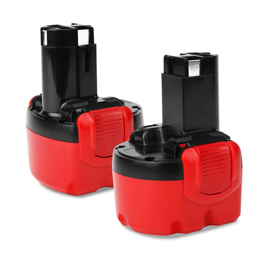 2x CELLONIC 2607335461, 2607335272, 2607335707, 2607335707, BAT048 batteri för Bosch PSR 960, PSR9.6 ve-2,EXACT 6, GSR 9.6v trådlösa verktyg med 9.6V, 3Ah och NiMH