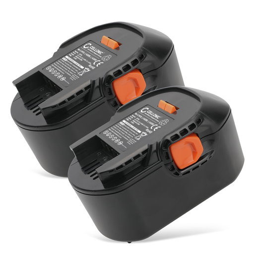 2x CELLONIC L1414R, L1430R, L1420R,BL414G, B1415R, B1420R batteri för AEG BSB14 C, BS 14 C,BS14 G2, BS 14 G2, BS 14 X,BSB 14 G trådlösa verktyg med 14.4V, 3Ah och Li Ion