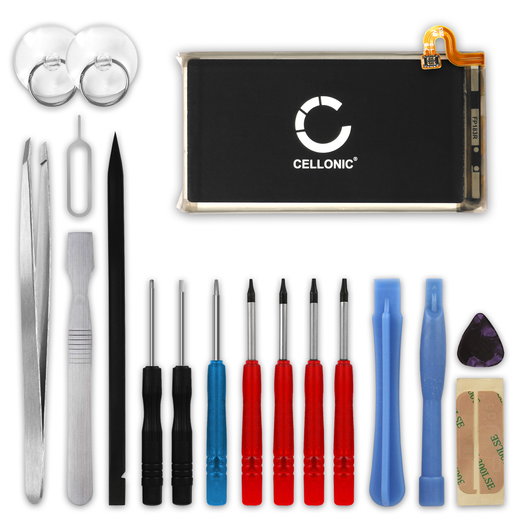 CELLONIC Phone Battery Replacement for Samsung Galaxy S9 (SM-G960) + 17-Tool Phone Repair Kit - EB-BG960ABE 3000mAh