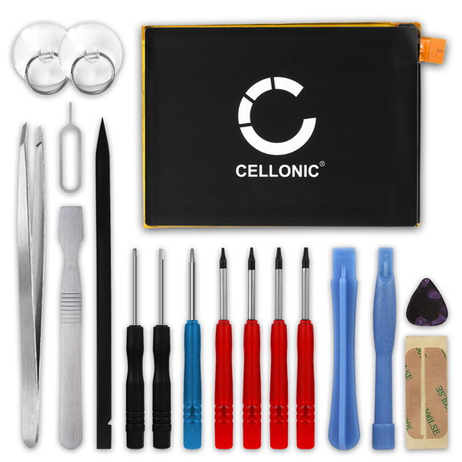 Batteria CELLONIC LIS1593ERPC per Sony Xperia Z5 Ricambio da 2800mAh + Set di strumento Sostituzione facile con utensili adatti e duraturi