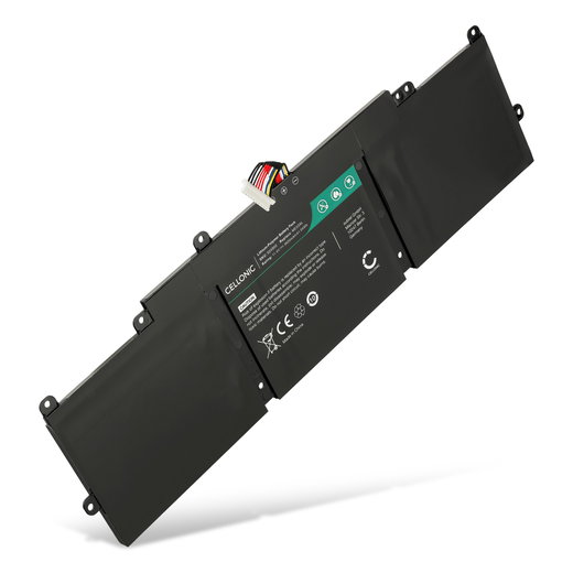 1x Batería HP para ordenador portátil HP Stream 11-D, Stream 13-C, ME03XL, 787089-541, 787521-005, HSTNN-UB6M 3600mAh 11.4V  de CELLONIC