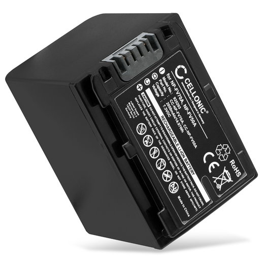 Bateria NP-FV70 2050mAh - , Batería recargable para camaras Sony FDR-AX53 AX700 AX100 HXR-NX80 HDR-CX625 CX450 CX900 CX680 HDR-PJ675 NEX-VG30