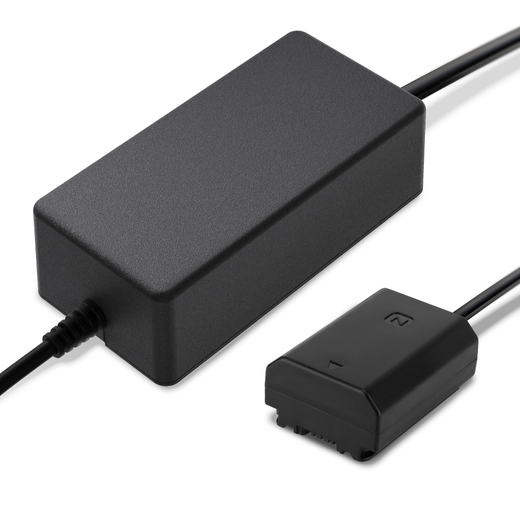 Nätadapter + Dummybatteri NP-FZ100 för Sony ZV-E1; Alpha 7S III, 7 IV, 6700, 7C, 7C II från CELLONIC