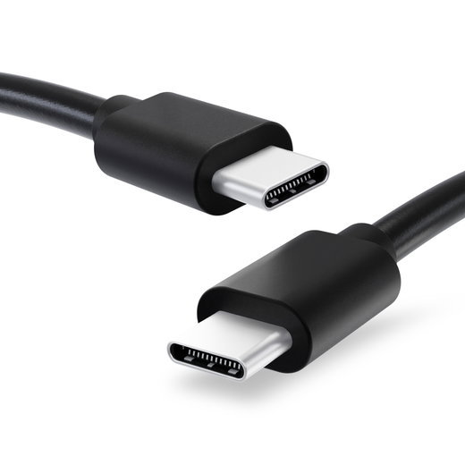 Câble USB C Type C de 1m pour montre LG G5, G6, G7, G7 ThinQ, G8 ThinQ, G8S ThinQ, K30, K41s, K42, K51s, K52, K61s, V20, V30, V40 ThinQ data et charge 3A (PD 60W) noir en PVC