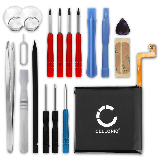 Batteria CELLONIC APP-12F-F5757I-CGX-111 per CAT S60 Ricambio da 3500mAh + Set di strumento Sostituzione facile con utensili adatti e duraturi