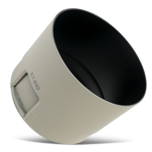 ET-83D Kamera Ø 77mm Tele Objektiv Gegenlichtblende für Canon EF 100-400 mm 1:4.5-5.6L IS II USM – Kunststoff Bajonett Zylindrisch / Rund Gegenlichtblende von CELLONIC