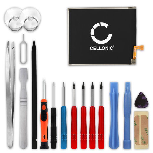 CELLONIC Phone Battery Replacement for Samsung Galaxy A40 (SM-A405) + 17-Tool Phone Repair Kit - EB-BA405ABE, GH82-19582A 3000mAh