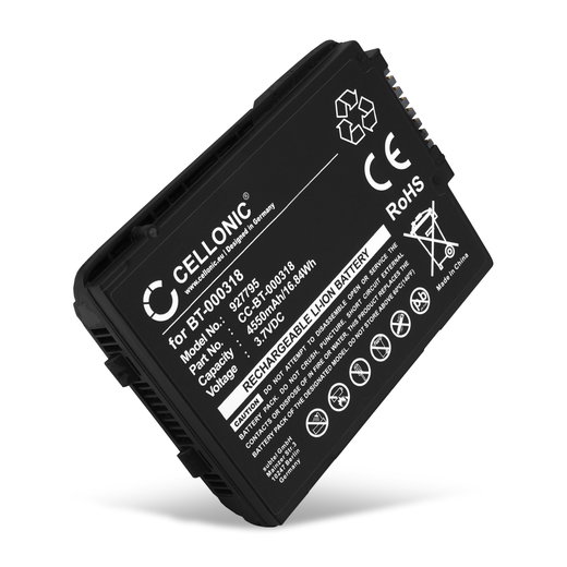 Battery for Motorola TC70, TC75 BT-000318, 82-171249-01, 82-171249-02 3.7V 4550mAh from CELLONIC