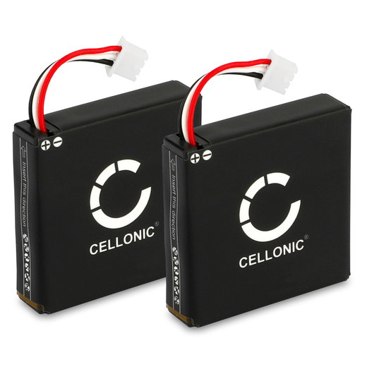 2x Akku kuulokkeisiin Logitech H800 - 230mAh, 3.7V, 533-000067,AHB472625PST, L/N: 1109, L/N: 1110 vaihtoakku