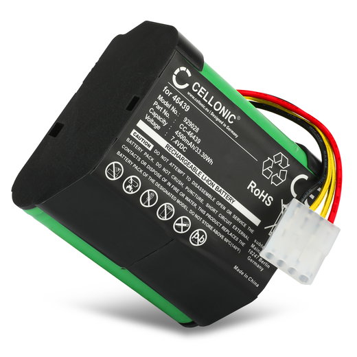 Batterie pour Vorwerk Kobold VR100, VX100 (Vorwerk 46439) 4500mAh de CELLONIC