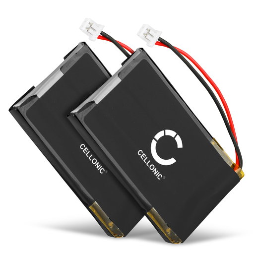2x CELLONIC ICP40/25/40P Ersättningsbatteri för Sena SMH5, SMH-5 headset / hörlurar med 350mAh, 3.7V - reservbatteri