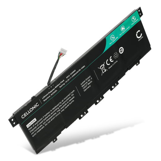 Batterie pour HP Envy 13-AH, 13-AQ, x360 13-AG, KC04XL, KC04053XL 15.2V 3300mAh de CELLONIC