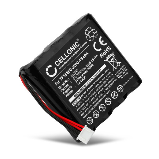Batteri för Marshall Kilburn 1 TF18650-2200-1S4PA (3400mAh, 14.4V) från CELLONIC