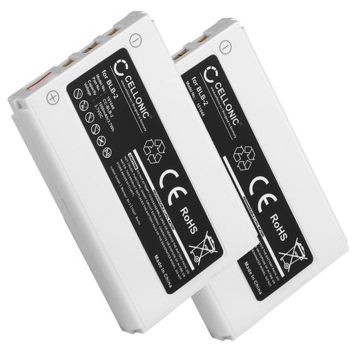 2x Ersatz Akku für Nokia 8210 / 8310 / 8850 / 8890 / 5210 / 6510 / 7650 / 3610 Handy / Smartphone - Ersatzakku BLB-2 1000mAh , Handyakku