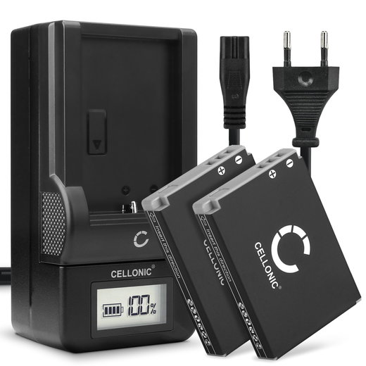 2x Accu voor Canon Powershot S110 S100 SX230 HS SX220 HS SX210 IS SX200 IS SD790 IS SD880 IS SD870 camera - NB-5L 1120mAh + Oplader Vervangende batterij fototoeste, oplader, oplaadkabel