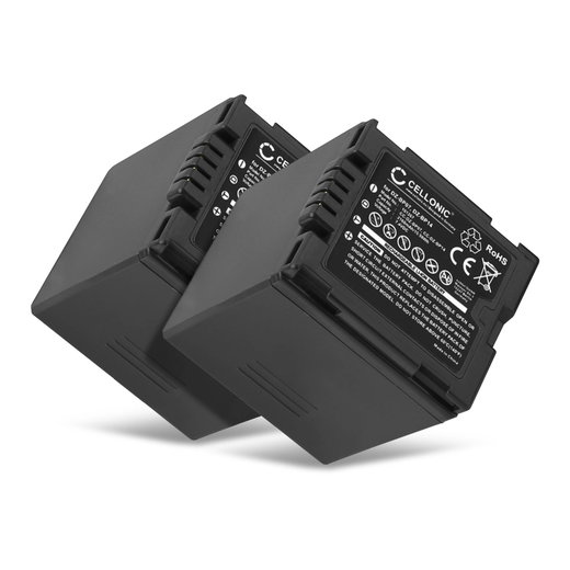 2x CGA-DU12 VW-VBD120 VW-VBD140 VW-VBD210 CGR-DU21 Battery for Panasonic NV-GS27 NV-GS17 GS180 NV-GS320 NV-GS400 NV-GS500 NV-GS75 VDR-D150 2100mAh Camera Battery Replacement
