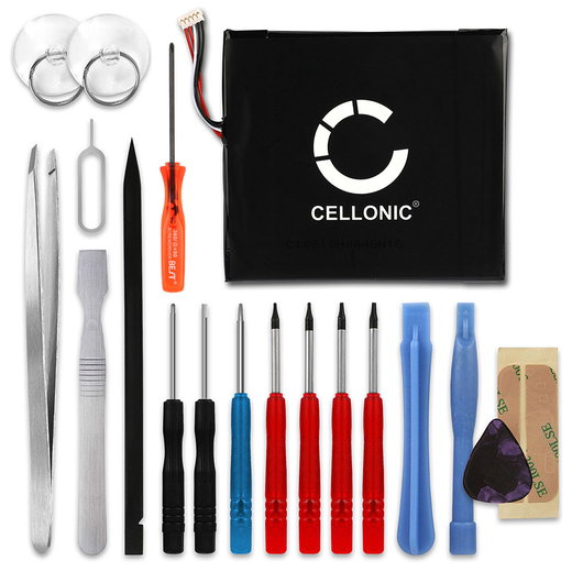 Batterie de remplacement HAC-003 3600mAh pour Nintendo Switch (2017-2019) - HAC-001 + kit d'outils